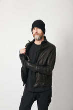 画像をギャラリービューアに読み込む, CV10-0007 レザートラックジャケット